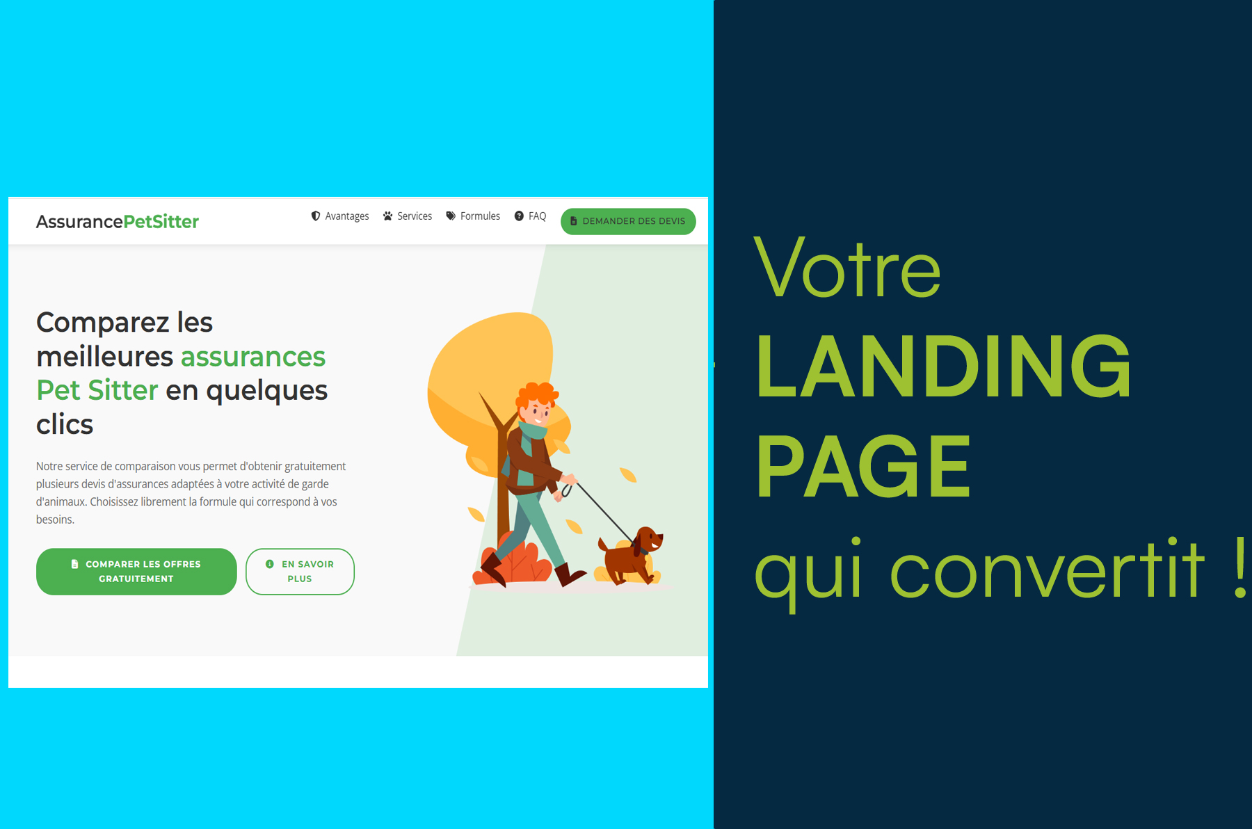 Landing page